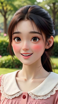 ��԰�еĿ�ͨ���Ů��