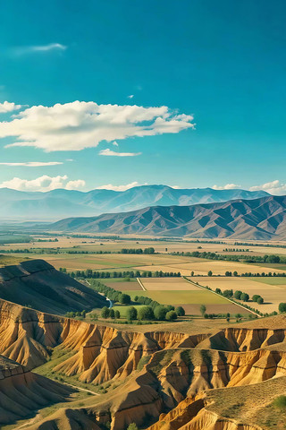 广袤山地平原自然风光 广袤山地平原自然风光