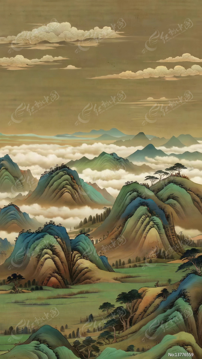 �ŷ�ɽˮ�������羰�ز�