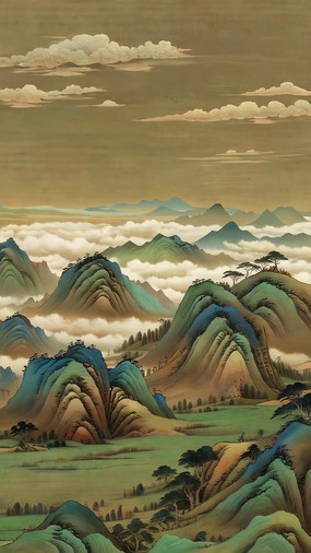 �ŷ�ɽˮ�������羰�ز�