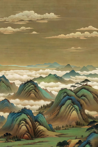 �ŷ�ɽˮ�������羰�ز�