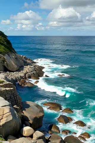 ���߽�ʯ�뺣�˷羰