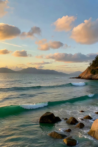 �������亣�˽�ʯ�羰