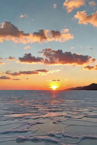 海边日落自然风光素材 海边日落自然风光素材
