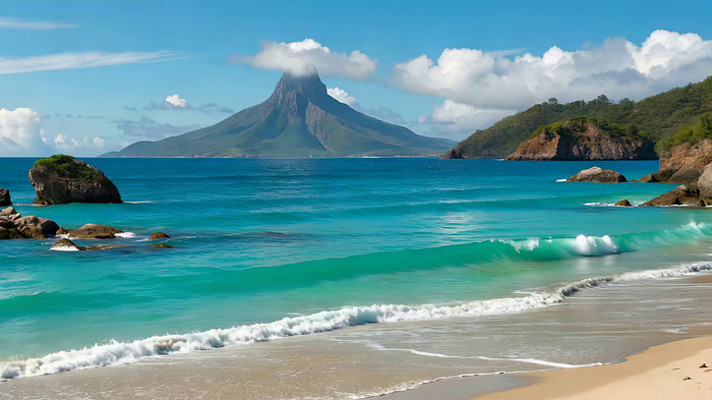 ����ɳ̲��Զɽ�羰