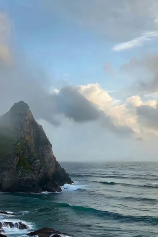 海边悬崖自然风光 海边悬崖自然风光