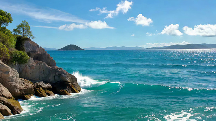 ������ʯ�뺣�˷羰