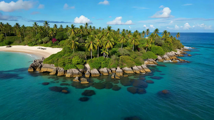 海岛俯瞰全景 海岛俯瞰全景