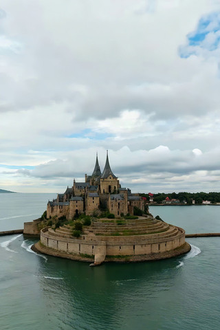 海上城堡鸟瞰全景 海上城堡鸟瞰全景
