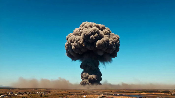 核爆炸蘑菇云景象 核爆炸蘑菇云景象