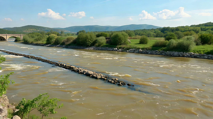 河流桥梁自然风光素材 河流桥梁自然风光素材
