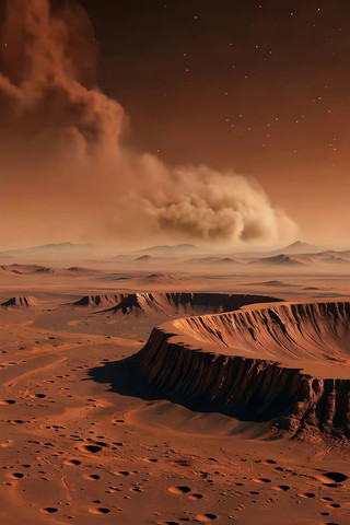 火星地貌全景 火星地貌全景