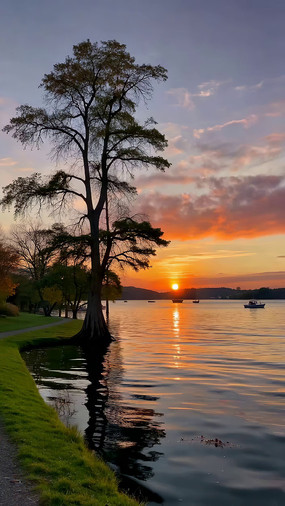 ����Ϧ���µ���ľ�羰