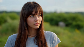 ���ⳤ��Ů�Ӳ�ͷ��д