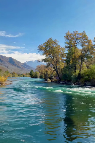 喀纳斯河自然风光 喀纳斯河自然风光