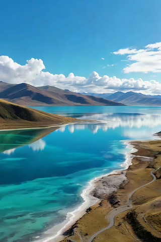 蓝湖雪山自然风光全景 蓝湖雪山自然风光全景