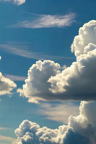 蓝天白云高清自然景观 蓝天白云高清自然景观