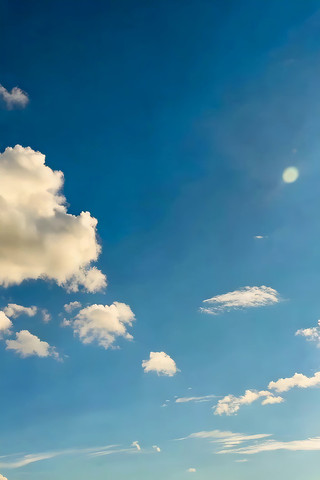 蓝天白云晴朗天空素材 蓝天白云晴朗天空素材