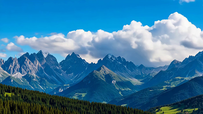 ��������µ�ɽ��ɭ�־���