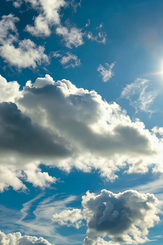 蓝天白云自然风光素材 蓝天白云自然风光素材