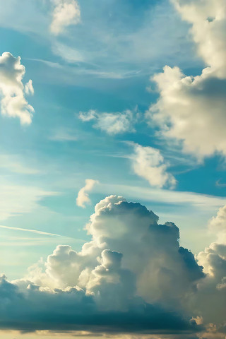 蓝天白云自然风景素材 蓝天白云自然风景素材