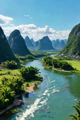 漓江山水风光 漓江山水风光