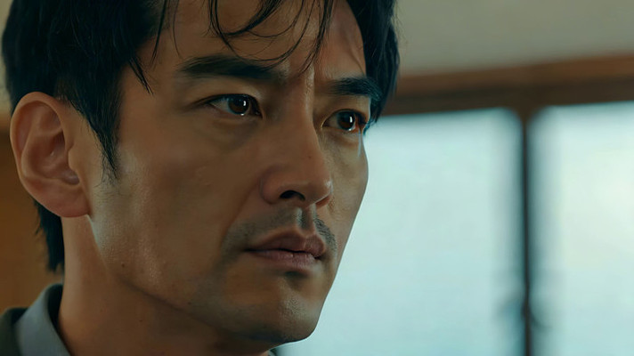 男子面部特写 男子面部特写