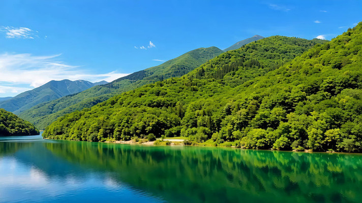 青山绿水自然风光 青山绿水自然风光