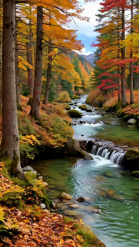 ����Ϫ��ɭ����Ȼ�羰