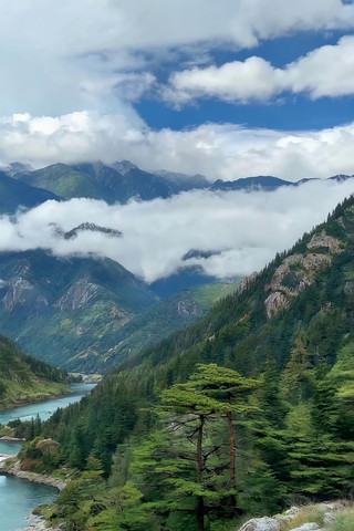 山川河流自然风景 山川河流自然风景