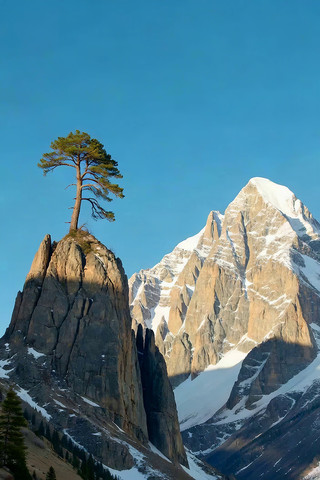 ɽ��������ѩɽ�羰