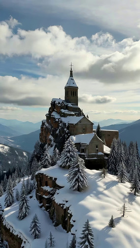 ɽ��ѩ��������Ȼ���