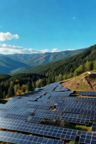 山地太阳能光伏电站 山地太阳能光伏电站