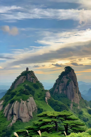 山峰自然风光 山峰自然风光