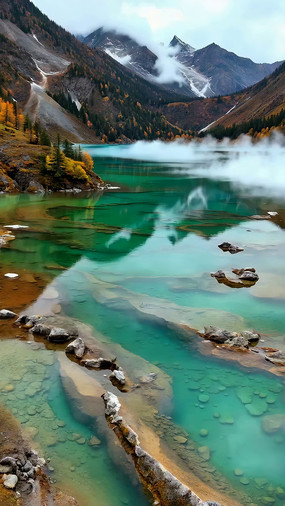 ɽ����̺�ˮ��Ȼ�羰