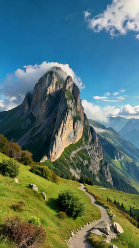 ɽ��С·�Ե�Ρ��ɽ��羰