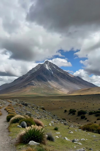 ɽ��С·�Ե�׳��ɽ��