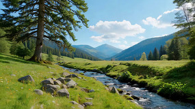 ɽ��Ϫ��ɭ����Ȼ���