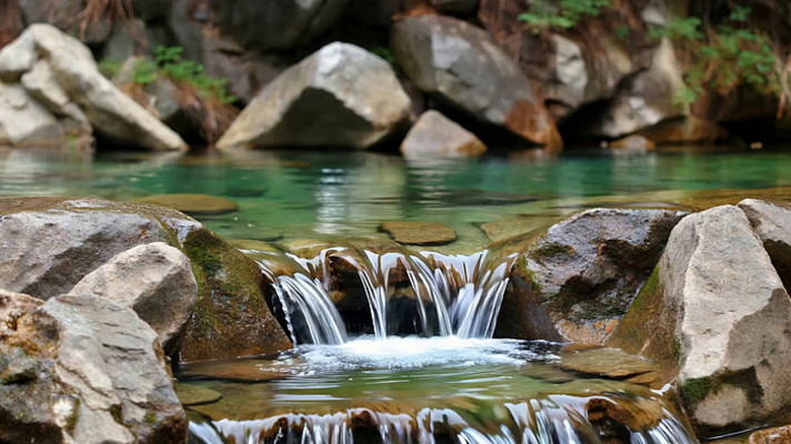 ɽ��Ϫ����ʯ��ˮ����