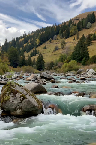 ɽ��Ϫ����ɭ����Ȼ����