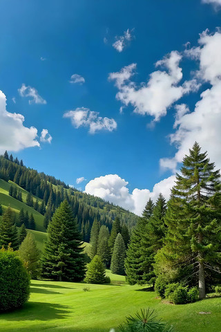 山林草地自然风光 山林草地自然风光