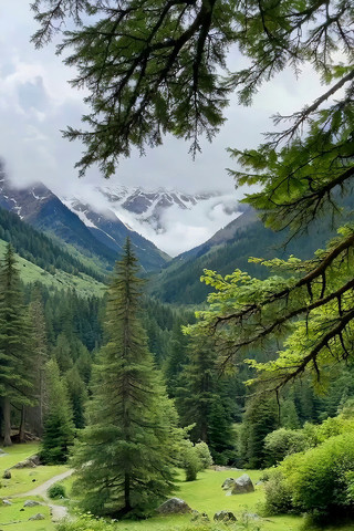 ɽ�ּ�ѩɽԶ����Ȼ���