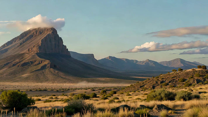 山丘自然风光全景 山丘自然风光全景