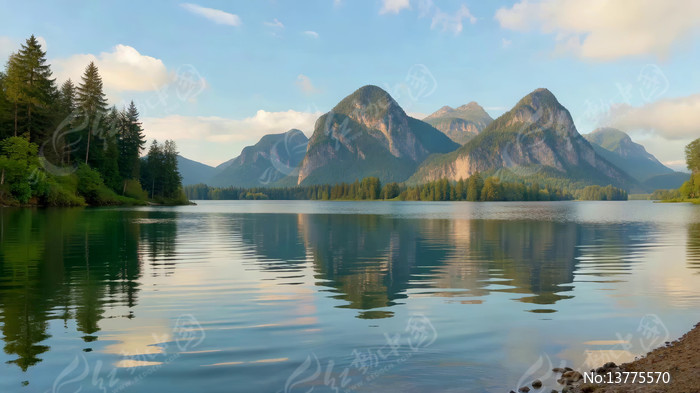 ɽˮ����ɭ����Ȼ���