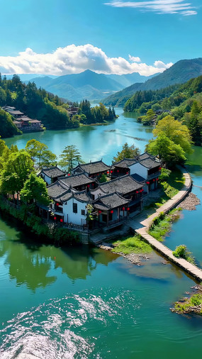 ɽˮ����ʽ�Ž���Ⱥ����ȫ��