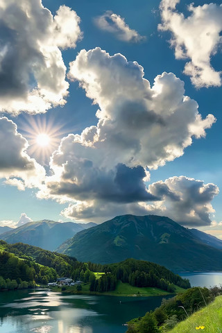 山水间自然风光美景 山水间自然风光美景