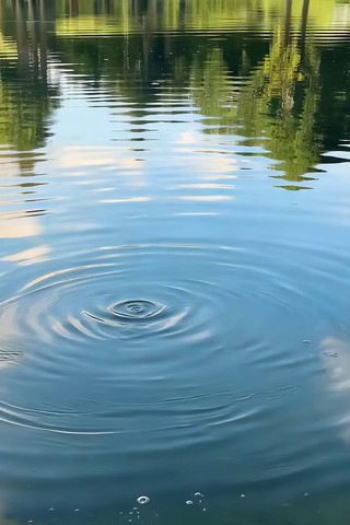 水面涟漪自然风光素材 水面涟漪自然风光素材