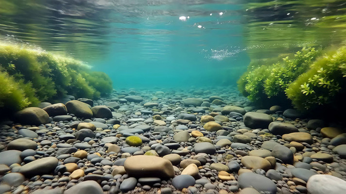 ˮ�º���ʯͷ��ֲ����