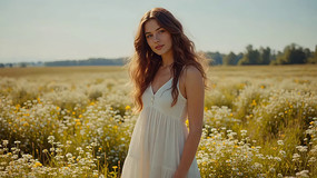 ��Ұ�д���ȹ��Ů��