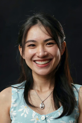 微笑女性特写素材 微笑女性特写素材